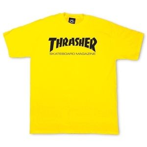 Thrasher Skate Mag Yellow T-Shirt